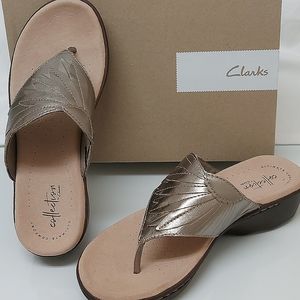 Clark's Wedge Sandal New in box ! (NWT)